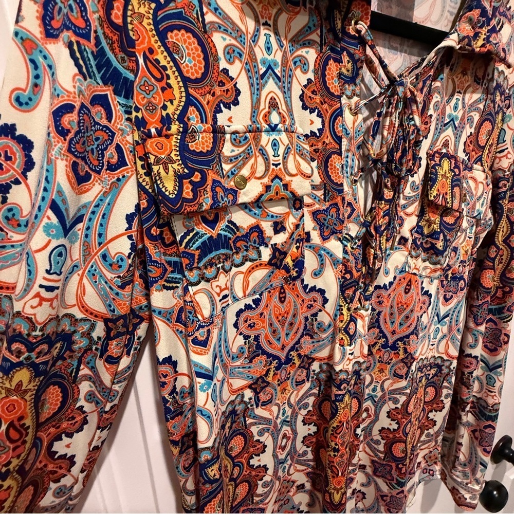 BCBGMaxAzria Paisley Blouse - Picture 5 of 9